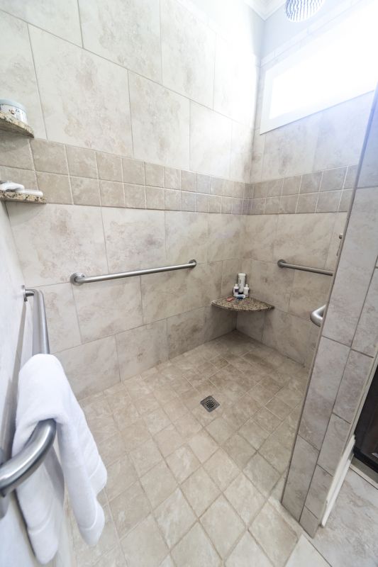 Walk-In Shower with Bench